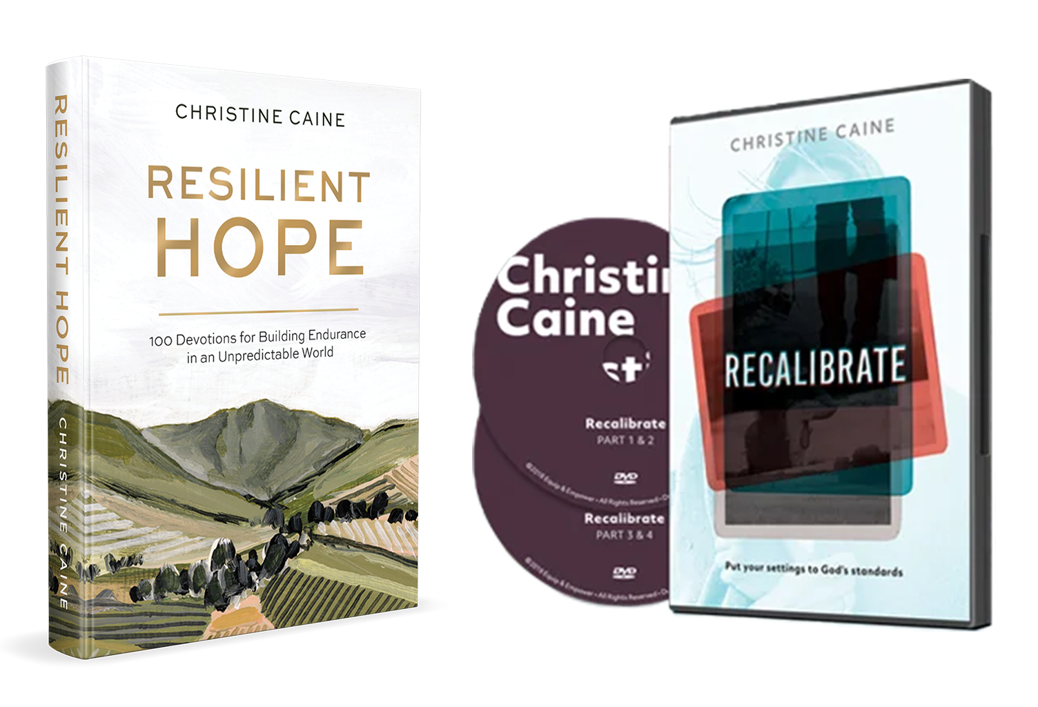 Recalibrate + Resilient Hope by Christine Caine by TBN