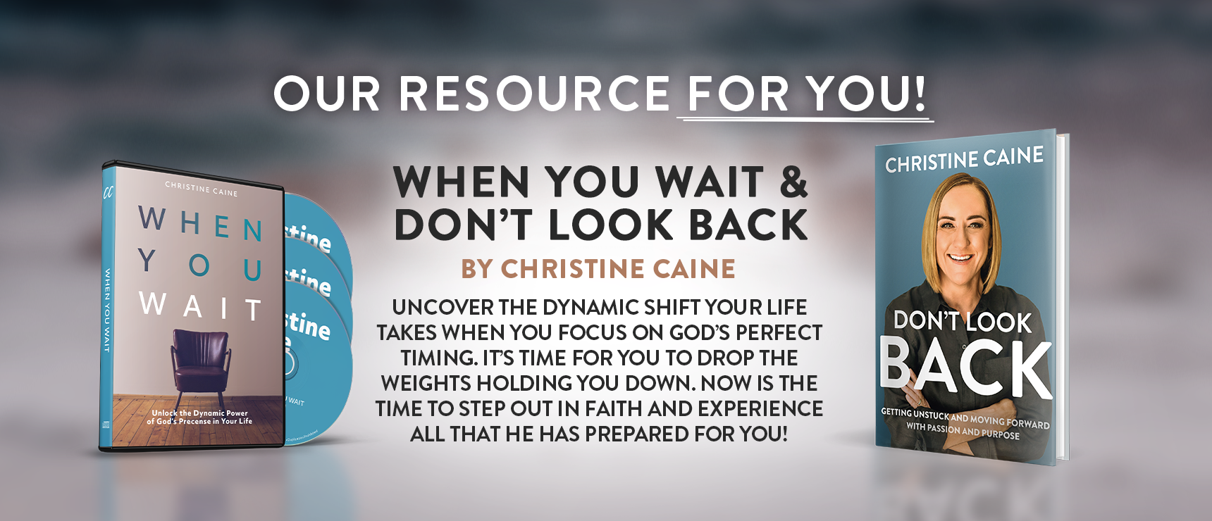 When You Wait + Don't Look Back by Christine Caine on TBN