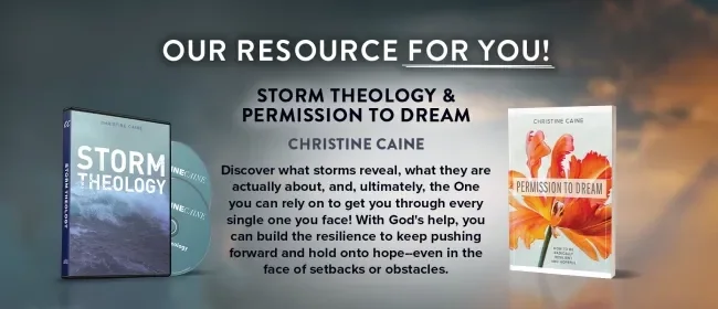 Storm Theology + Permission to Dream by Christine Caine on TBN